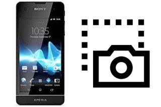 Screenshot su Sony Xperia SX SO-05D