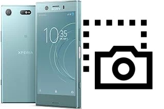 Screenshot su Sony Xperia XZ1 Compact