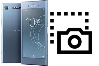 Screenshot su Sony Xperia XZ1