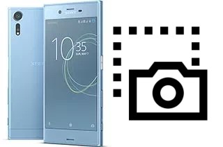 Screenshot su Sony Xperia XZs