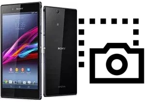 Screenshot su Sony Xperia Z Ultra