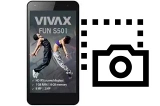 Screenshot su Vivax Fun S501