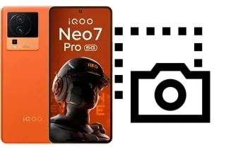 Screenshot su vivo iQOO Neo 7 Pro