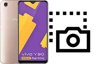 Screenshot su vivo Y90