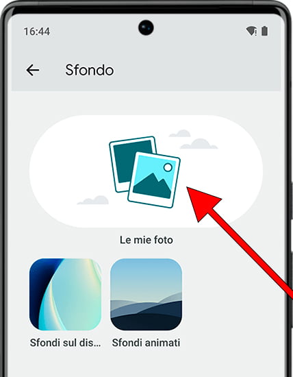 Sfondi su Android