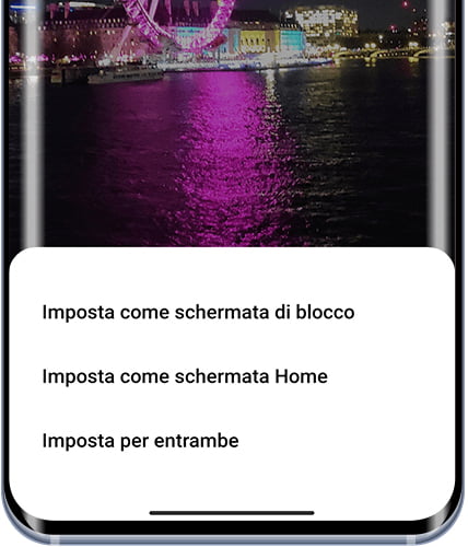 Imposta lo sfondo Xiaomi