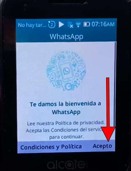 Impostare WhatsApp