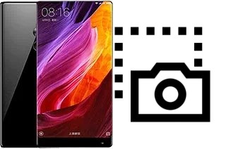 Screenshot su Xiaomi Mi Mix