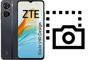 Screenshot su ZTE Blade V40 Design