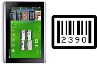 Come vedere il numero di serie su Acer Iconia Tab A501