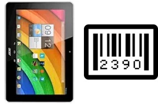 Come vedere il numero di serie su Acer Iconia Tab A3