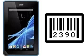 Come vedere il numero di serie su Acer Iconia Tab B1-A71