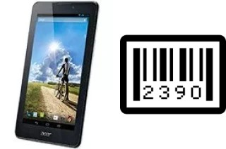 Come vedere il numero di serie su Acer Iconia Tab 7 A1-713