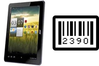 Come vedere il numero di serie su Acer Iconia Tab A200