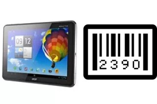 Come vedere il numero di serie su Acer Iconia Tab A511