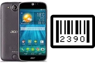 Come vedere il numero di serie su Acer Liquid Jade S