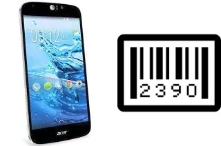 Come vedere il numero di serie su Acer Liquid Jade Z