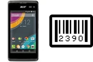 Come vedere il numero di serie su Acer Liquid Z220