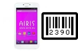 Come vedere il numero di serie su Airis TM55SM White