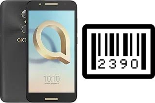 Come vedere il numero di serie su alcatel A7