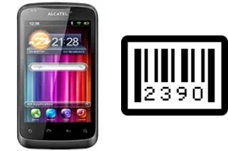 Come vedere il numero di serie su alcatel OT-978