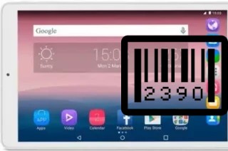 Come vedere il numero di serie su Alcatel OneTouch Pixi 3 (10)