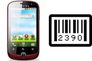 Come vedere il numero di serie su alcatel OT-990