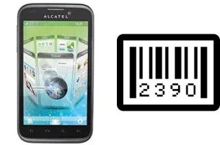 Come vedere il numero di serie su alcatel OT-995