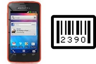 Come vedere il numero di serie su alcatel One Touch T'Pop