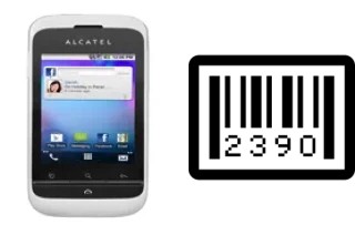 Come vedere il numero di serie su alcatel OT-903