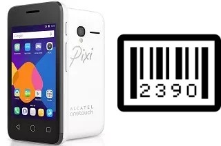 Come vedere il numero di serie su alcatel Pixi 3 (3.5)