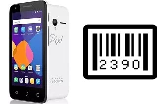 Come vedere il numero di serie su alcatel Pixi 3 (4.5)