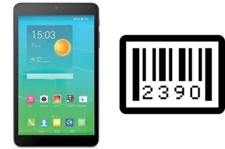 Come vedere il numero di serie su alcatel Pixi 3 (8) 3G