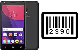 Come vedere il numero di serie su alcatel Pixi 4 (5)