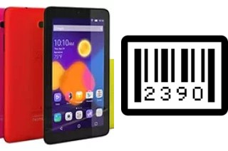 Come vedere il numero di serie su alcatel Pixi 3 (7)