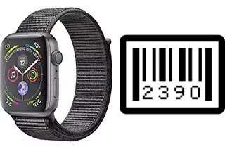 Come vedere il numero di serie su Apple Watch Series 4 Aluminum