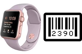 Come vedere il numero di serie su Apple Watch Sport 38mm (1st gen)