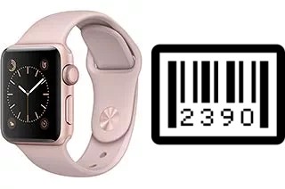 Come vedere il numero di serie su Apple Watch Series 1 Sport 38mm