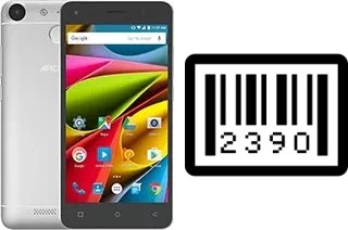 Come vedere il numero di serie su Archos 50b Cobalt