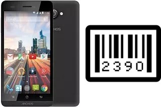 Come vedere il numero di serie su Archos 50b Helium 4G