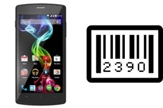 Come vedere il numero di serie su Archos 50b Platinum