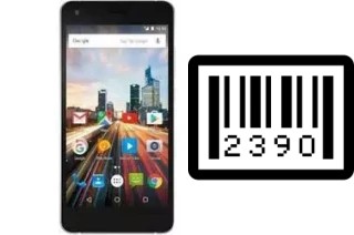 Come vedere il numero di serie su Archos 50f Helium Lite