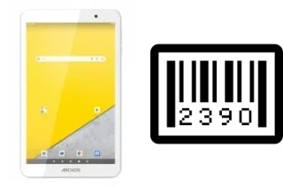 Come vedere il numero di serie su Archos T80