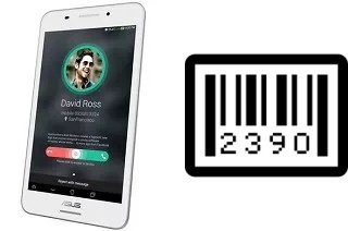 Come vedere il numero di serie su Asus Fonepad 7 FE375CL