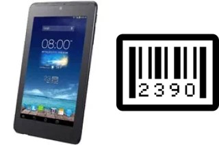 Come vedere il numero di serie su Asus Fonepad 7