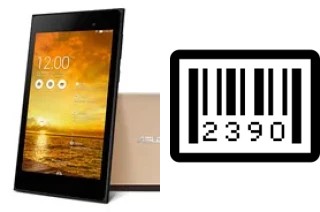 Come vedere il numero di serie su Asus Memo Pad 7 ME572CL