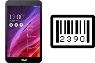 Come vedere il numero di serie su Asus Memo Pad 8 ME181C