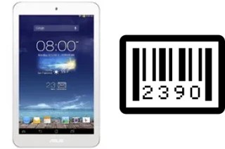 Come vedere il numero di serie su Asus Memo Pad 8 ME180A