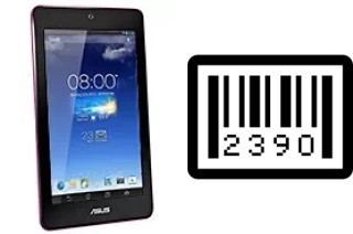 Come vedere il numero di serie su Asus Memo Pad HD7 8 GB