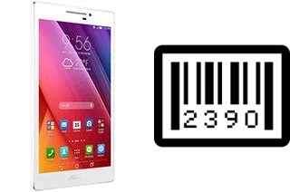 Come vedere il numero di serie su Asus Zenpad 7.0 Z370CG